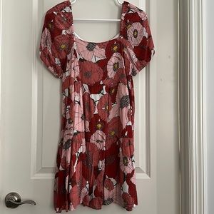 Floral mini dress